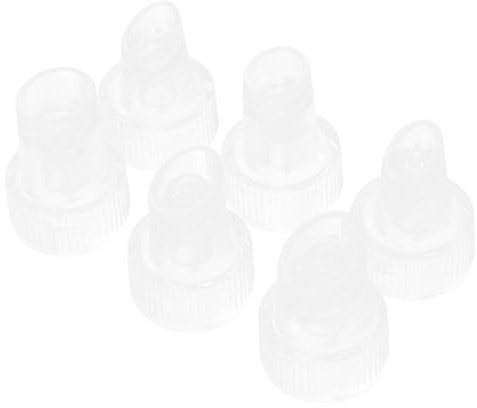 Ersatzspitzenköpfe aus Kunststoff für Wasser Sauerstoff Gesichtsbehandlung | Maschinenteile, Leichte Ausführung, Tragbar, Sicher in Anwendung, 6 Stück Packung