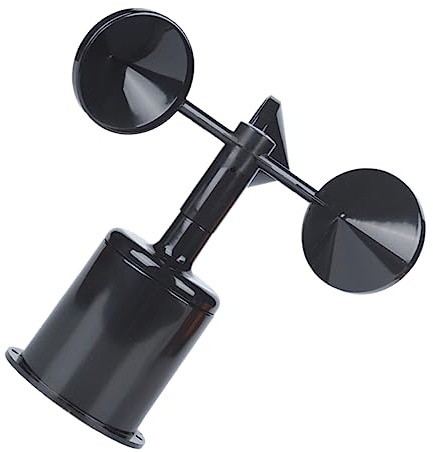 YOSADIER Carcasa para Indicador De Viento Abs Diseño Liso y Durable Compatible Sensores De Velocidad para Uso En Jardín y Monitoreo Ambiental