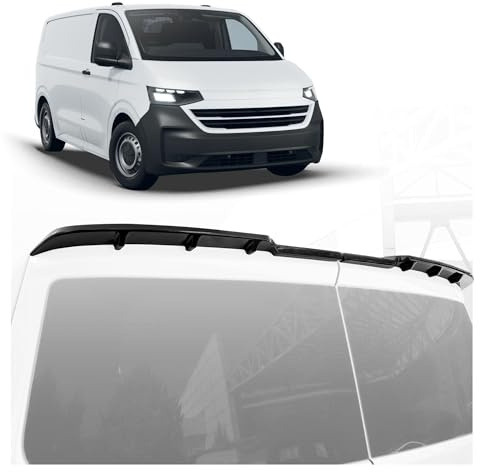 CHROMEMASTER | Becquet de Toit ; Becquet Arrière Compatible avec VW Transporter T7 2025+ ; Accessoires Auto - Spoiler pour Voiture ; pour la Peinture ; Assemblage : Colle | Tuning Optique Automobile