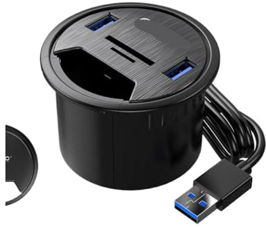 USB 3.0 Hub Sound Card Type C Splitter SD TF Card Reader Dock Station Headphone Mic Audio Interface Compatible With Desktop PC DESK(USB 3.0 SD TF)
