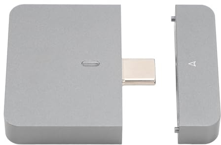 Vvikizy Boîtier SSD M.2 NVMe 2230, Alliage D'aluminium USB3.2 Gen2 Type C 10 Gbit/s, Boîtier de Disque SSD Externe Portable avec Conception Magnétique, pour iOS OS X, Ordi (512 Go)
