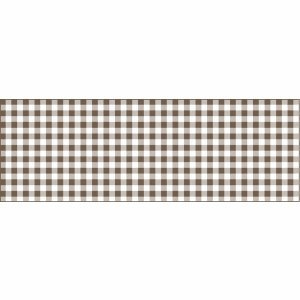 Ludwig Bähr 10 x Fotokarton Karo 'Mini' 300g/qm A4 mittelbraun