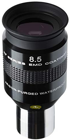 Explore Scientific 82° LER Okular 8, 5mm Ar mit hochwertiger Mehrschichtvergütung und Argon-Schutzgasfüllung