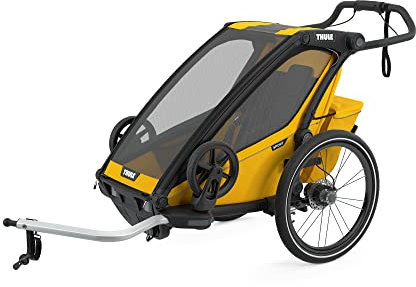 Thule, Chariot Sport TrailerKinderwagen UnisexAdult, Spectra Yellow 10201022 87x65x37.5 cm (1er Pack)