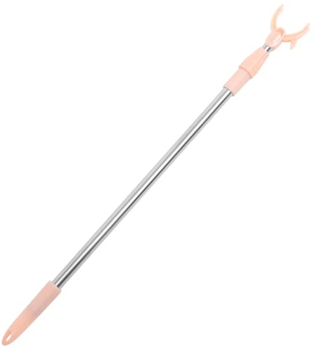 Asta Appendiabiti Telescopica Rosa 100cm in Lega di Alluminio