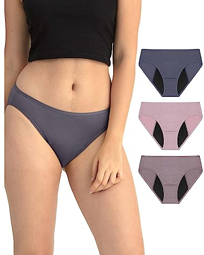 Neione Mujer Bragas Menstruales Braguita Bikini Menstrual Regla Disponible en Tallas Grandes