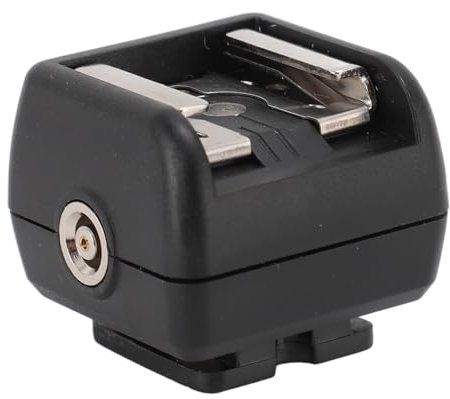 Adaptateur de Griffe Porte-accessoires avec Port de Synchronisation PC Supplémentaire, Adaptateur de Montage de Griffe Flash, pour Connecter des Appareils Photo à un Flash