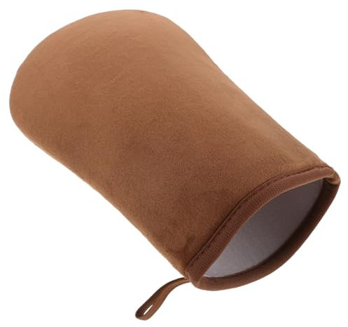 Healvian Guanto Per Autoabbronzante Materiale Flocked Applicatore Sicuro e Morbido Per Abbronzante e Lozione Idratante Facile Applicazione e Copertura Uniforme Per Sensibile