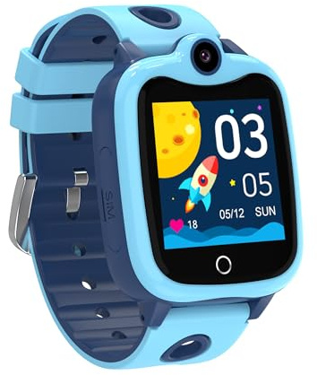 Ruopoem Kinderuhr Telefonieren Smart Watch Kids Geschenk