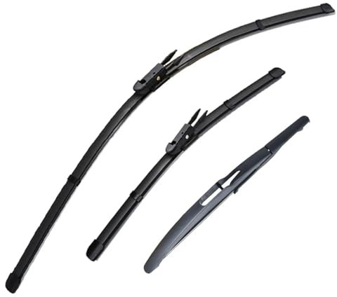 Ensemble de balais d'essuie-Glace Avant et arrière, pour Smart ForTwo W451 Coupé 2007-2014, Brosse pour Pare-Brise et vitre 23 21 10