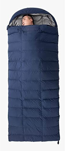 Leichter Rucksackschlafsack für Erwachsene, Gänsedaunenschlafsack for Erwachsene, übergroßer wasserdichter 600 FP Daunen-4-Jahreszeiten-Rucksackschlafsack for Camping und Wandern bei kaltem Wetter