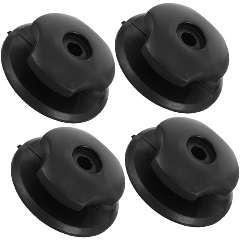 Luxshiny Ganci per Baule Auto 4 Pezzi in Pp Nero Multifunzionali Sicuri e Affidabili per Sport e Bagagli, per Viaggi Lunghi e Shopping Organizza Accessori
