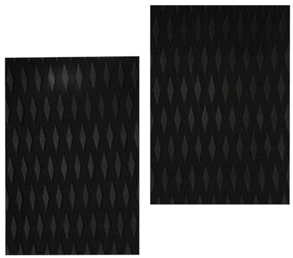 FOLODA 2pcs Nonslip Surfboard Skimboard Traction Pad Foam Trimmable Deckblatt Deck Grip Tail Pad Surfboard Schwanz Einfach Für Surfboard/Kiteboard/Skimboard/Paddleboard/Shortboard