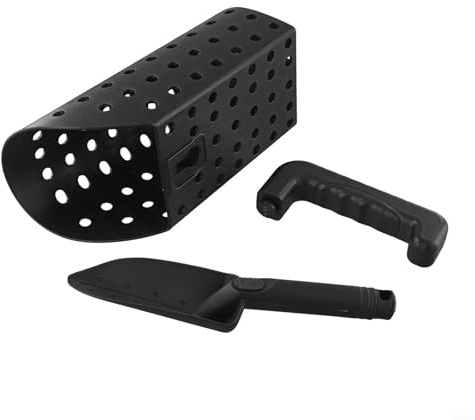 Gdfnmogo Professional Sand Scoop and Trowel Set for Metal Detecting and Beach Treasure Hunting, Durable Lightweight ABS Plastic Shovel and Scoop Kit for Digging Sand or