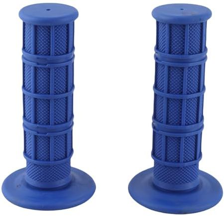 VGEBY Lenkergriffe, universal, rutschfest, aus Gummi, für Motorrad, Fahrrad, 22 mm (Farbe: Blau)