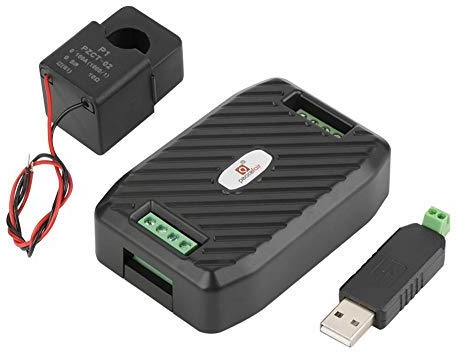 100A Multi-function Meter, Voltage Current Power Factor Frequency Energy Tester physical parameters(1*Meter+ 1*open type CT+ 1*USB to 485)