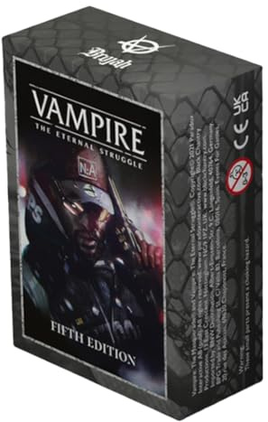 Brujah Anarch SW - VTES Vampire: The Eternal Struggle - Tabletop Game - 77 Library Cards, 12 Crypt Cards - Age 15+