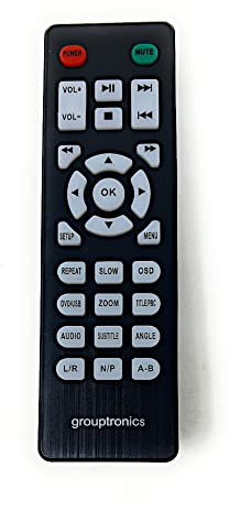 Grouptronics Micro DVD Original Replacement Remote