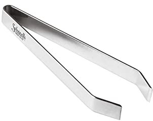 Salvinelli Molla Togli Lische Acciaio Inox 18/10, Pinza per Lische Pesce 11 cm, Made in Italy, Finitura Lucida