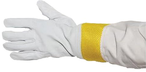 Mann Lake Vented Goatskin Beekeeping Gloves Large
