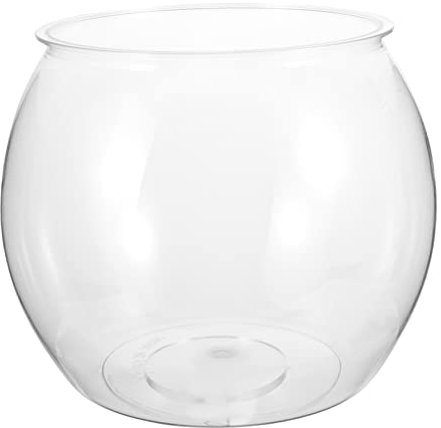 BESPORTBLE Transparente Fischschale Tisch Fischbehälter Für Miniatur Aquarien Dekorativer Aquarienbehälter Für Fische Und Schildkröten Elegantes Tischornament Für Zuhause Und Büro