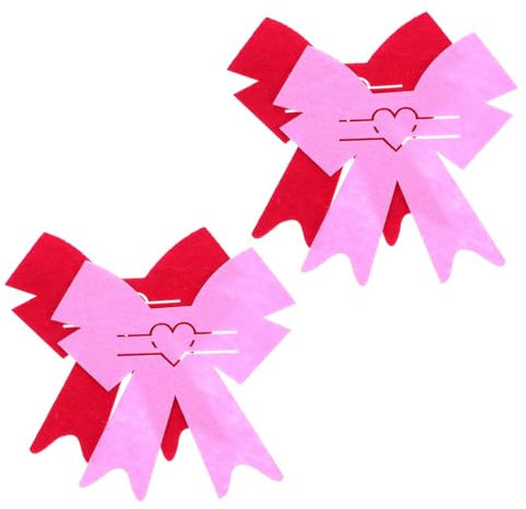 JECOMPRIS 4 Pz Borsa Per Coltello e Forchetta Decorazione Fotografica Di Matrimonio Decorazione Europea Sacchetti Per Gioielli Sacchetti Porta Cellulare Da Tavolo Tessuto Non Tessuto