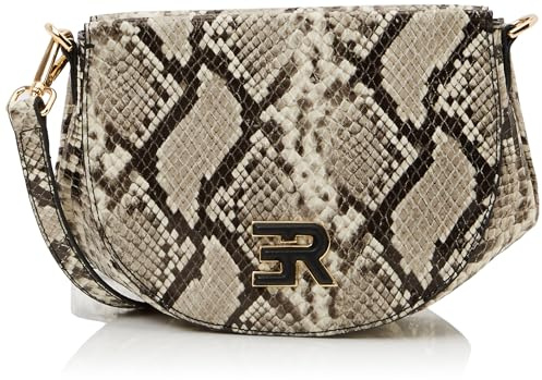 Ermanno Firenze Tansy, Borsa a Mano Unisex-Adulto, Python