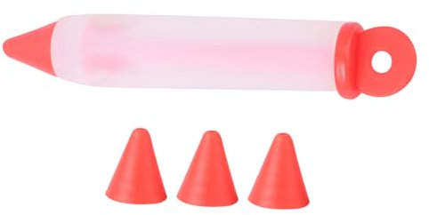 Cabilock Cake Decorating Equipment Piping Pen Silicone Writing Tool Cake Nozzles Baking Brushes Kit Easy to Use Clean