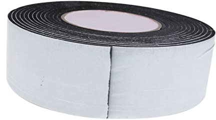 DIYEAH Soundproofing Adhesive Sponge Tape 5cm x 5m Self-Adhesive Acoustic Panels Window Seal Strip for Home Noise Reduction and Vibration Dampening