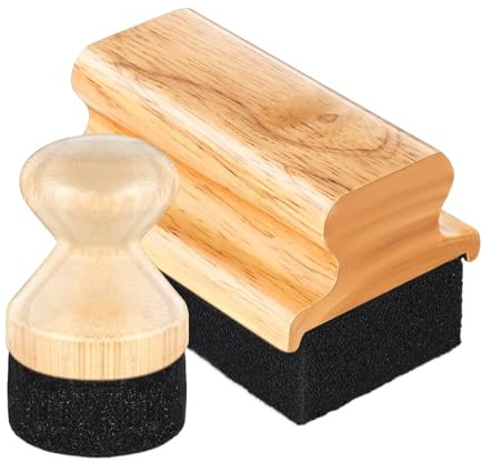 Applicatore Olio Minerale Per Taglieri | Spazzola Per Oliare Taglieri In Legno,Scrub Con Manico Per Applicare Crema Su E Ripristinare Cucchiai Di Legno
