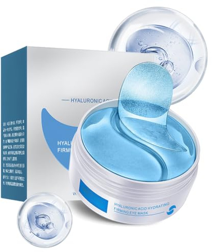 30 Pairs Collagen Eye Patches, Hyaluronic Acid Moisturizing & Hydrating Under Eye Gel Patches for Puffy Eyes & Dark Circles, Gel Pads for All Skin Types