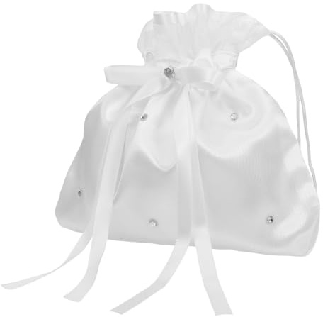 FUTUREORYY Borsa da Sposa Coulisse Borsetta da Damigella D’Onore Elegante Marsupio Versatile per Bomboniere e Uso Quotidiano Accessorio per Matrimoni e Feste