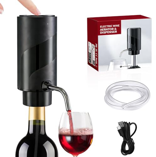 Decantador de vino eléctrico vertedor de vino dispensador de vino, aireador automático