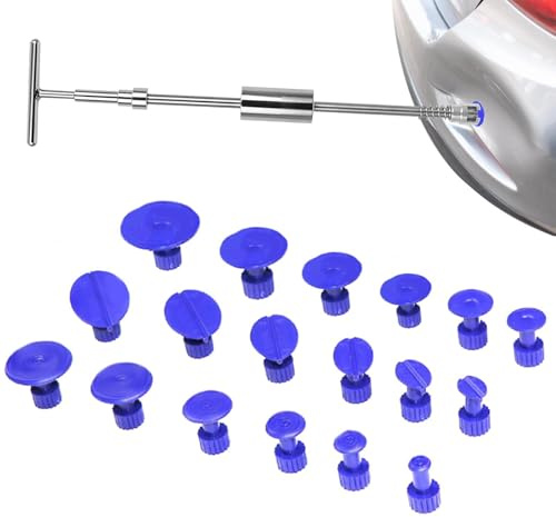 Kit Reparador de Abolladuras para Coche | Reparación de Daños por Mantenimiento de Automóvil,De Extracción Para Carrocería | para Carenados de Motocicleta Paneles de