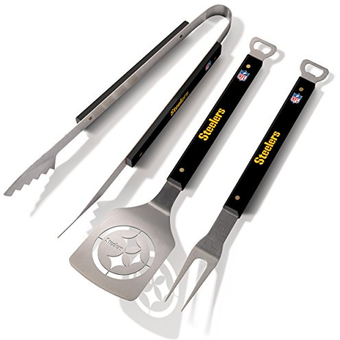 Sportula Produkte 9026792 Baltimore Ravens Spirit Serie 3 Stück Grill Tool Set, silber Arizona Cardinals silber