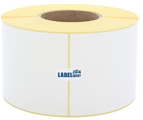 Thermoetiketten ablösbar - 100 x 150 mm - 1.000 Thermodirekt Etiketten Eco auf Rolle, 76 mm Kern