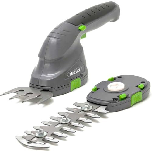 Handy THGSS 3.6v Cordless Shrub Shear + Grass Blades 1 x 1.5ah Integrated Li-ion