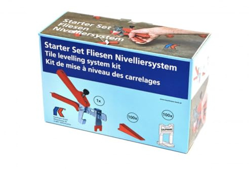 KAUFMANN 50.430.01 Tile Levelling System Starter Set 3-Piece