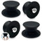 Walfos 4er Pack Universal Silikon Topfdeckel Ersatzknopf, Topfdeckelknopf,hitzebeständige Topfdeckel Haltegriffe, ideal für Slow Cooker, Pfannen und Küche Kochgeschirr Abdeckungen