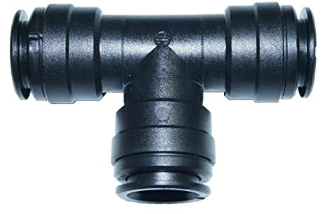 Steckverbinder für Druckluft-Schlauch T-Stück Rohrverbinder T-Verbinder (18mm)