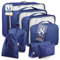 asteriCS Organizador de maletas (juego de 8 piezas) ligero y compacto – Packing Cubes versátil para maletas, mochilas, bolsas de pañales, gadgets de viaje (azul marino)