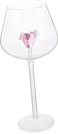 MAGICLULU Creative Decoration Glass Goblet Household Beverage Cups Drinking Cups