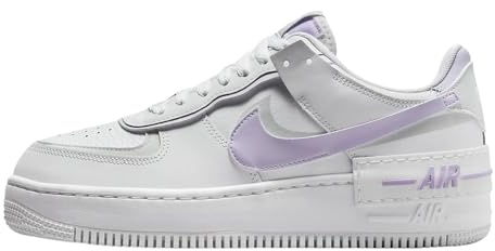 Nike FN6335-102 Nike Air Force 1 Shadow Mujer White/Lilac Bloom-Photon Dust-White EU 38.5