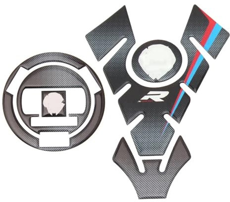 Tankschutz Aufkleber Carbon Fiber Motorrad Tankdeckel Aufkleber Pad Anti Slip Traktion Aufkleber Für BM&W S1000R Tank Cover Schutz 3D Kleber