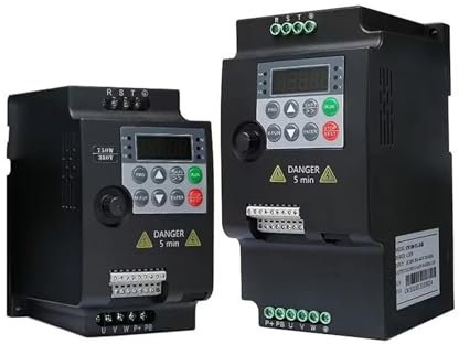 FUYUMIC Convertidor de frecuencia CW100 VFD monofásico/trifásico 380 V 220 V 0,75/1,5/2,2/4/5,5 Kw 1P 3P Salida Controlador de frecuencia Variable(4.0KW,1ph220V)