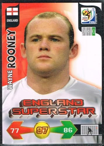 Match Attax World Cup 2010 Wayne Rooney Trading Card