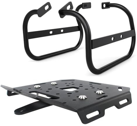Gepäckträger Für Kawasaki Für Vulcan S 650 VN650 2015-2024 Motorrad-Hintergepäckträger Kofferraum Top Case Packtaschen Halterung Stützgestelle Motorrad Heckgepäck Gepäckträger