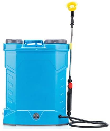 Suinga Elektrisk tryckryggsäck 16 liter sprayflaska | Sulfater för växtfuktare uppladdningsbar med batteri | Upp till 7 timmars batteritid | Tryckspruta med munstycke