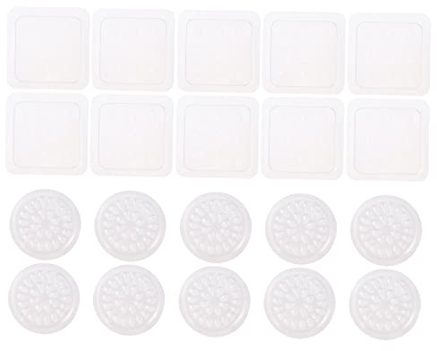 Gatuida 40stücke Teiliges Wimpernkleber Halter Transparenter Eyelash Grafting Holder Mit Rutschfestem Design Vielseitig Für Wimpernverlängerungen Und Permanent Make-up Langlebig Und
