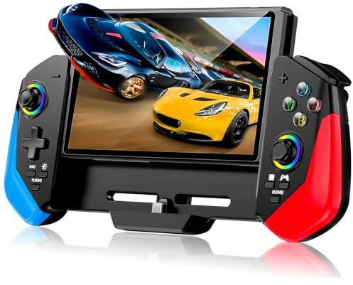 LuckyMoon Switch Pro Controller for Switch/OLED, Joystick Wireless Controller with Hall Effect Joystick, Auto Turbo, Mechanical touch, Precise Motion Control,Dual Motor Vibration